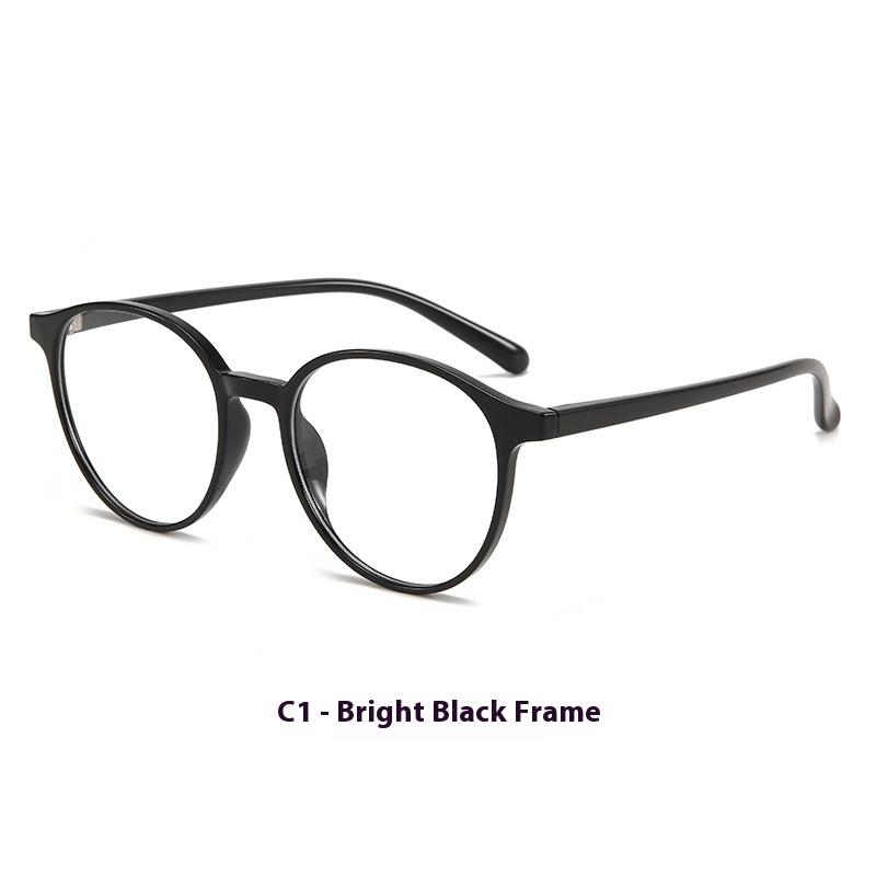 TR90 Ultra-light Frame Myopia Glasses Anti-blue Light No Degree