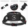 TUDEQU Large Capacity Waist Pouch with Two Hidden Bottle Ideal for Hip and as well as Men's Holders, Dogs, Bags, Walking, Hiking, Running.