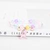 New Moon Star Colorful Crystal Beaded Bracelet For Women Bohemian Rabbit Cat Animal Handmade Elastic Rope Fashion Jewelry