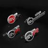 1PC 3D Metallic SV SVR Badge Sticker Car Front Grille Decorative Sticker For Land Rover Evoque Range Rover Defender SVR Sport
