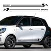 Auto Tür Seite Aufkleber Wasserdicht Auto Folie Vinyl Aufkleber Für Smart 451 453 Fortwo Forfour PVC Auto Dekorations Aufkleber Zubehör