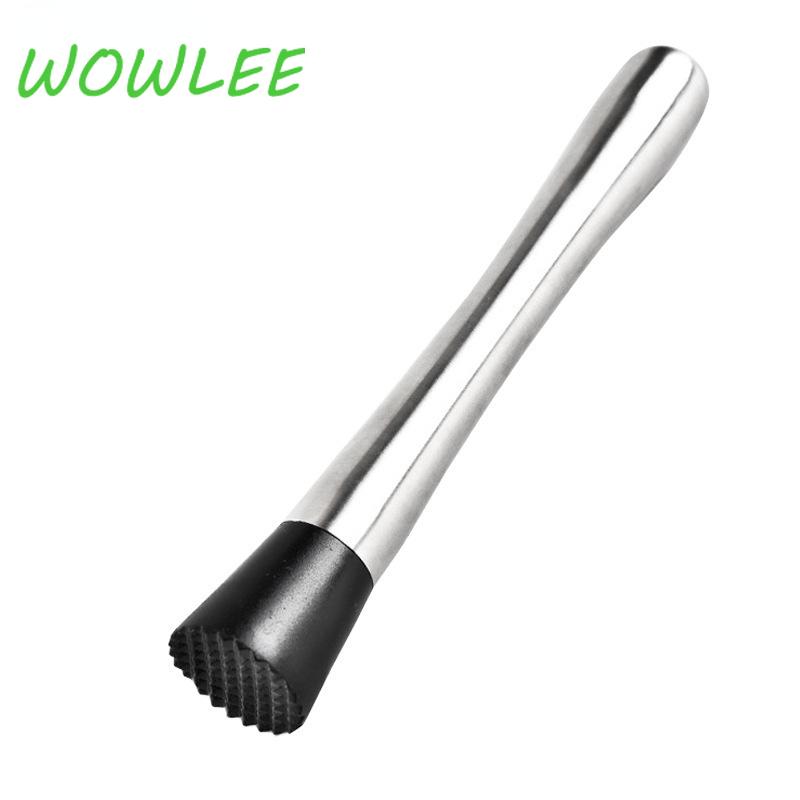 

Коктейль Мадлер Бар Миксер DIY Напиток Фрукты Дробленый Лед Посуда Из Нержавеющей Стали серебряный