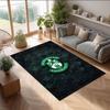 Tappeto Morbido per Pavimento Antiscivolo Hibernian FC Calcio Calcio Modello Tappeto per Interni Tappetino Decorazione Sportiva per Camera da Letto