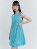 Akokeu Windy Balloon Dress_Blue