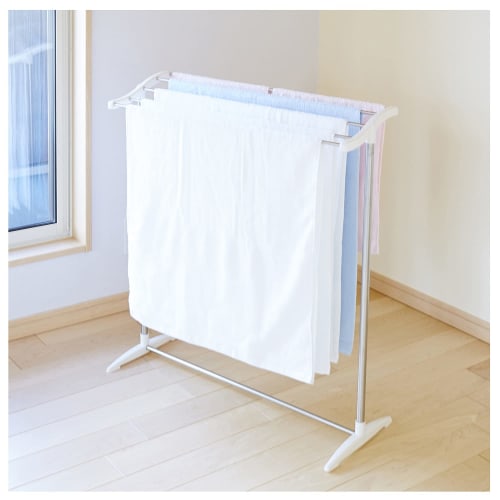 Heian Shindo Kogyo Stainless Steel Bath Towel Hanger, 1kg Capacity X 5, 76cm Wide, STH-20