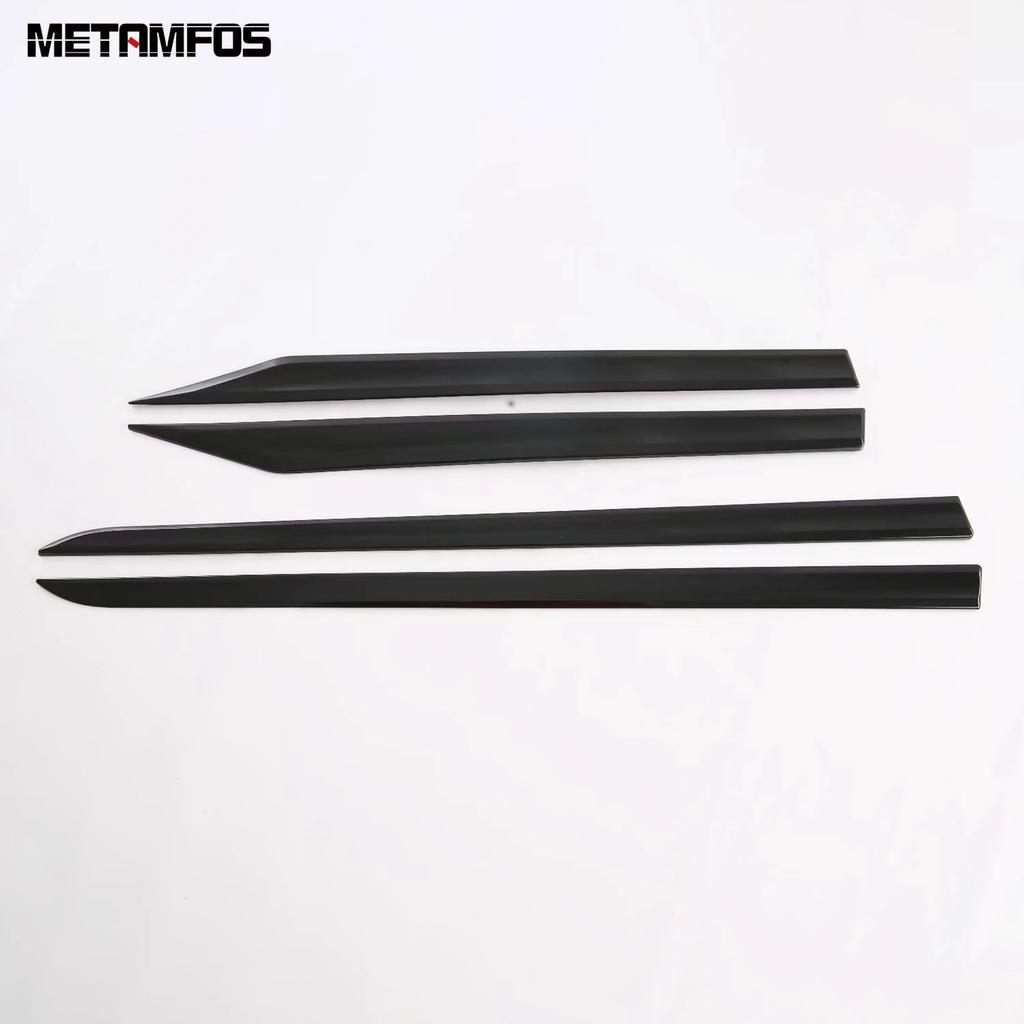 Accessories For Nissan Qashqai J12 - 2024 2025 Carbon Fiber Door Side Line Strip Body Skirt Molding Trim Car Styling