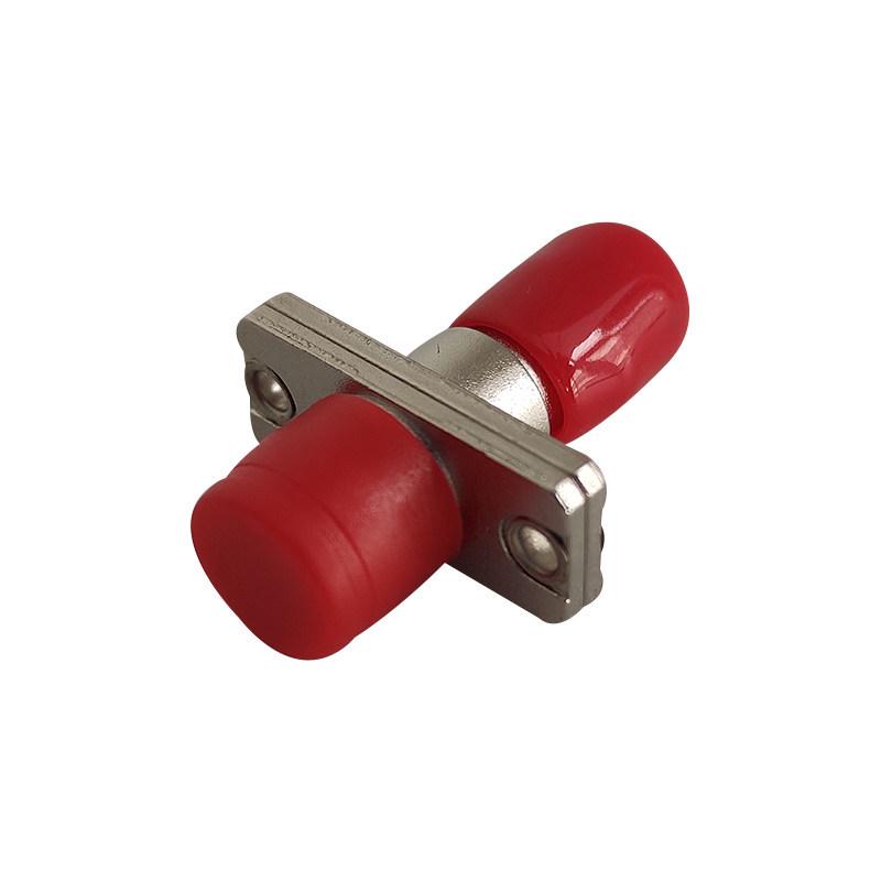 Fiber Optic Connector Adapter Flange Plug Coupler, Single/Multi-mode, Single/Double Core Options