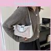Fashionable Street Style Pu Small Square Handbag For Women Casual Chic Look