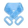 Blue Bath Brushes Bathroom Supplies Silicone Brush Double-Sided Bath Towel Body Scrub Scrubbers