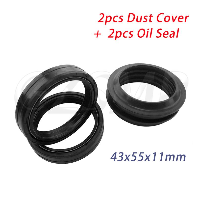 Fit for YAMAHA Bolt XVS950/ R-Spec 2014-2016 V-Star 250 XV250 Motorcycle Absorber Front Fork Oil Dust Seal 43x55x11