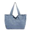 New Denim Shoulder Bag Large Capacity Shopping Bag Mother Bag Tote Bag Student Schoolbag Make-up Bag Bag