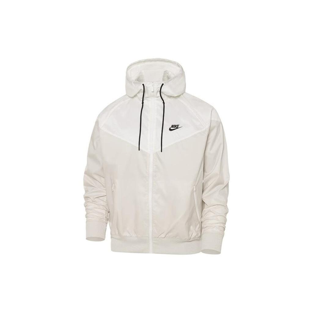 Nike Sportbekleidung Windrunner Herren Kapuzenjacke Weiß DA0001-104