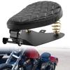 Universal Motorcycle Solo Saddle Seat Cover For Harley Custom Chopper Sportster Bobber Honda Yamaha Spring Bracket Base Seat