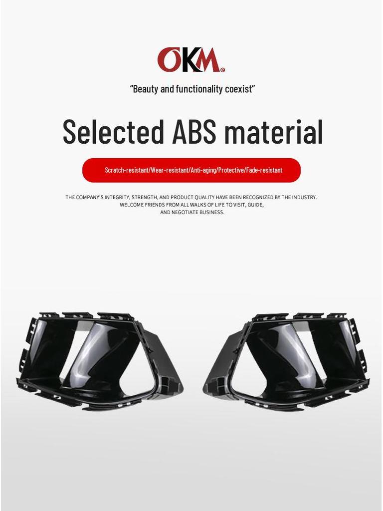 BMW M3/M4 G80 G82 Přední nárazník Sání vzduchu Rámeček mlhového světla Dekorace větracího otvoru