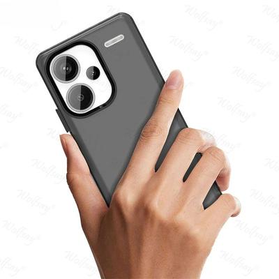 Anti-Drop Candy Color Case For Redmi Note 13 Pro Plus Matte Back Case Redmi Note 13 Pro+ Cover For Redmi Note 13 Pro Plus Case