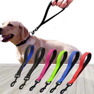 Dog Leash Short Dogs Leash Nylon Leashes for Large Dog Walking Reflective Waterproof Leash Dogs Traction Rope Pet Chain