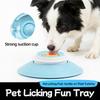 Slow Feed Dog Bowl with Anti-Spill Design, Multi-Use Licking and Yogurt Feeder