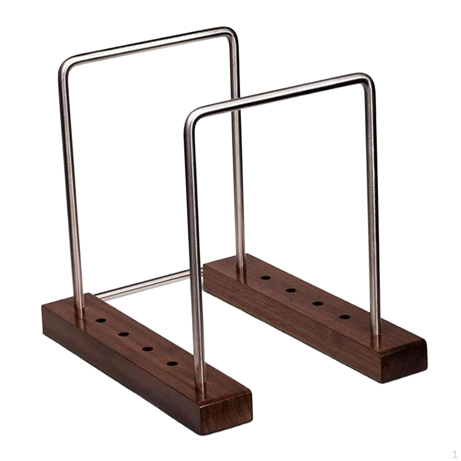 

Vinyl Records Storage Holder Wood Record Stand Simple Desktop Display Shelf, Rack for CD