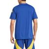 Adidas Spain Euro Cup Training Colorblock Crew Neck Short Sleeve Soccer Jersey Men Tops Victory-Blue IW7891