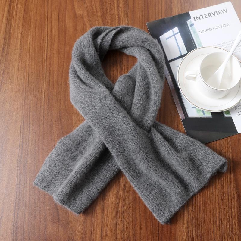 Women's Winter Wool Knit Cashmere Cowl Scarf - Thick, Warm, and Versatile Neck Protector