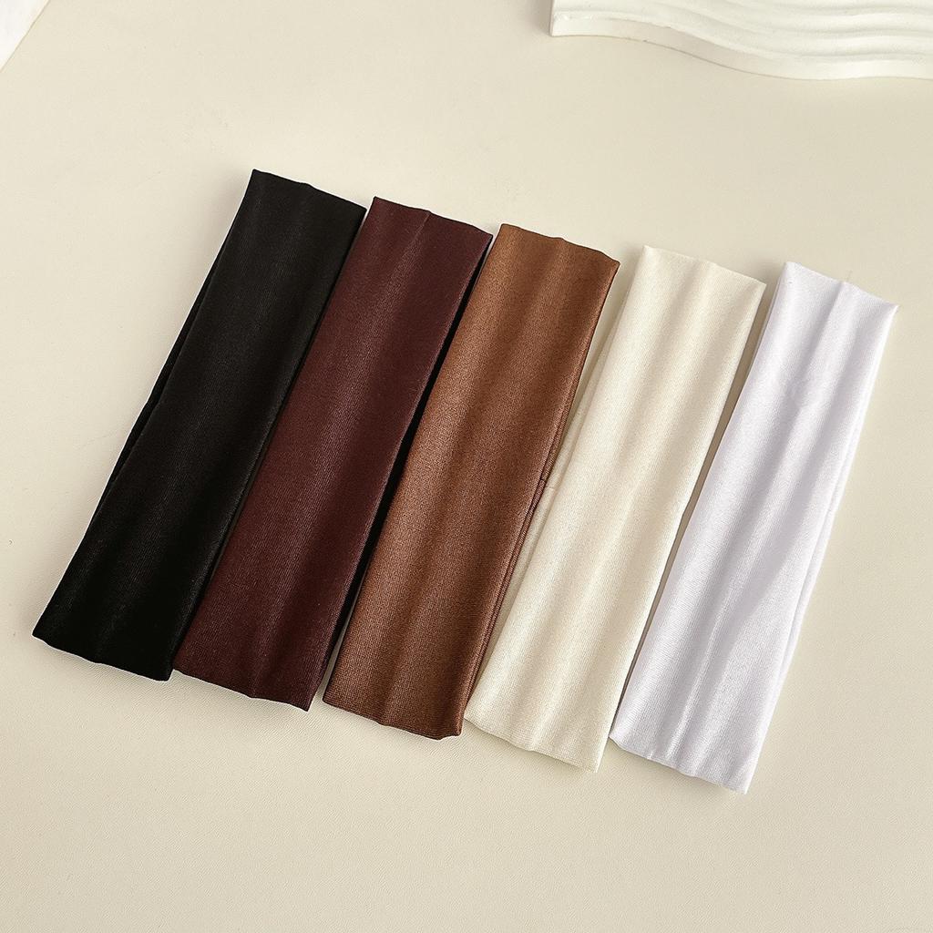 5PCS Outdoor Sports Headband  Fitness Hairbands Woman Hair Wrap Brace Elastic Cycling Yoga Running Exercising Sweatband