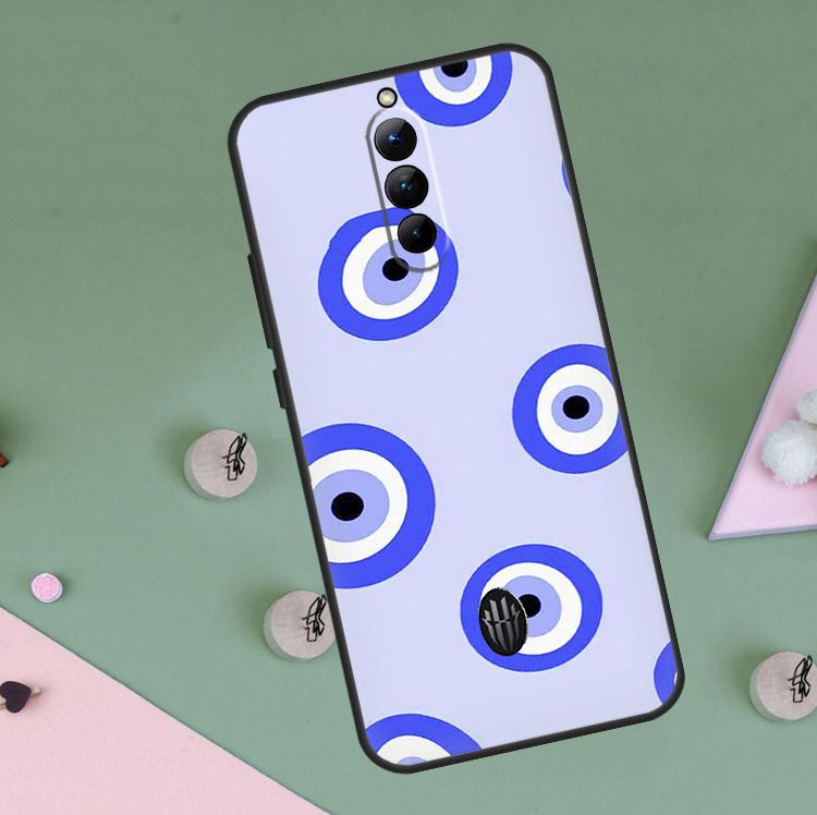 Lucky Eye Blue Evil Eye Print Case For Red Magic 10 8 9 Pro Plus 6 6S 7S 7 Pro 5G 6R RedMagic 9S 8S 10S Pro Plus Cover