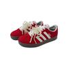 Adidas Passion Pearl, Sweet Style Lightweight Low top Skateboard Shoes Women's Red White HQ1802(Team1230-)