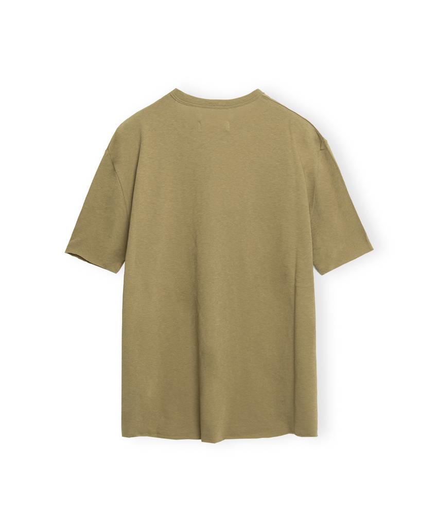 Beulaunyadeu Cut-Off Half Sleeve, Khaki