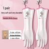 Durable Nitrile Household Gloves for Kitchen and Dishwashing - Waterproof, Thin, with Printed Edge.