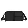 Minimalist Solid Color Shoulder Bag, Unisex Fashi Crossbody Bag, Versatile Daily Commuter Small Square Phe Bag, Trendy
