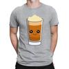 Coffee Glass Emoticon Caffeine Addicters Gift Funny Mens Womens T-Shirts #TA-31