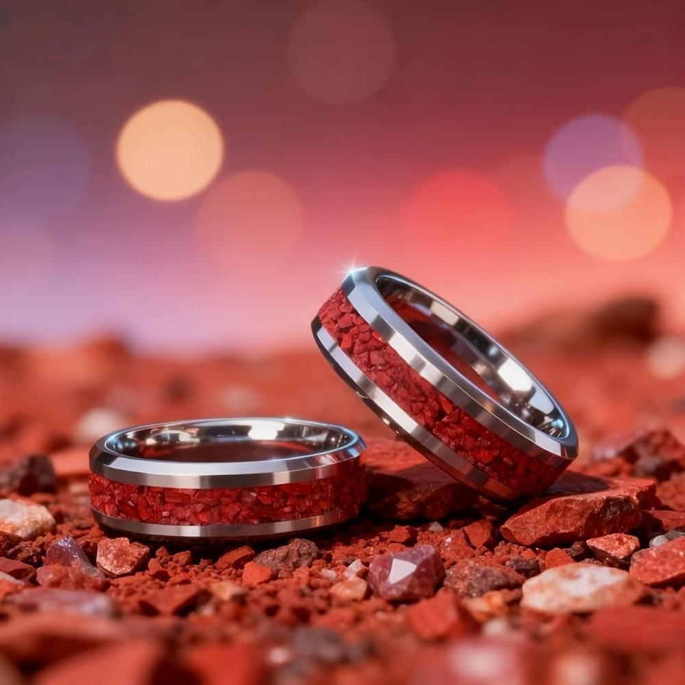 Men's Stainless-Steel Rings 2025 Trend Jewelry New In Ring Rings For Couples Girlfriend Gift Stainless Steel Rings