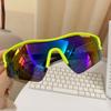 New Y2K Style Cycling Sunglasses Windproof Glasses for Men Women Retro-Reflective Sheeting Lens Road Riding Sport Glasses