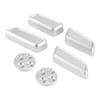 6pcs Auto Seat Adjustment Button Cover Trim Aluminium Alloy Fit for Tesla Model 3YXS