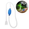 Aspirateur de gravier pour aquarium, pompe à siphon portative avec buse filtrante