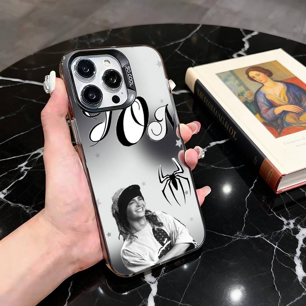 

Minimalist Art Style Phone Case For iPhone 17,16,15,14,13,12,11 Plus,Pro Max,XS,Colored Silver Plated Inside Cover iPhoneXSMAX