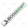 2 Stück/Los 3D Metall FORD ECOBOOST Auto Emblem Auto Plakette Heckklappe Namensschild Aufkleber Seitenkotflügel Aufkleber
