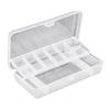 Tool Box with Large Capacity Plastic Tray Hand Tool Storage Box Organizer for Ca