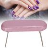 Nail Art Hand Pillow PU Leather Manicure Arm Rest Cushion With Bracket