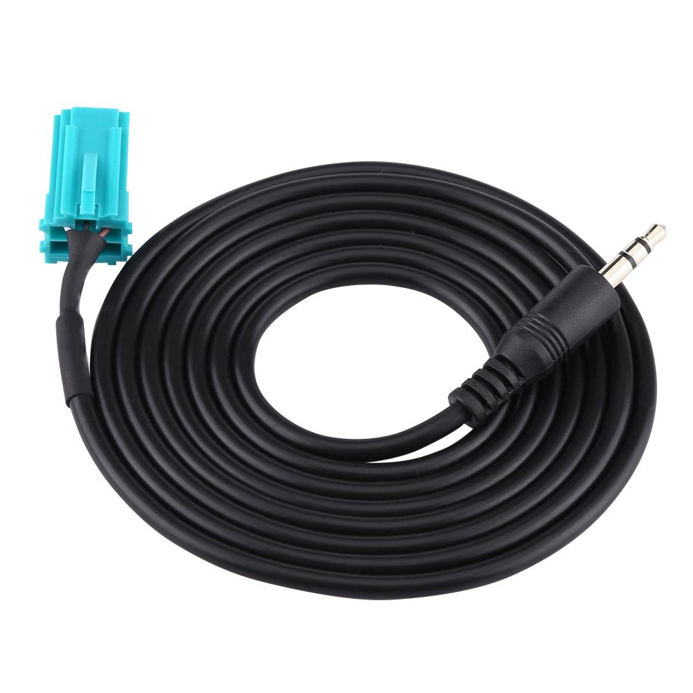 Car 6 Pin to 3.5mm Connector Auxiliary Cable For Renault Update List Automobile Data Line