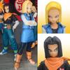 Anime Statuette Dragon Ball Z Android 17 18 Figure Pvc Action Figures Statue Decoration Desktop Anime Collection Peripheral Toys