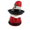 Xmas Treats Holder Santa Holding Tray Fruit Bowl Rack Resin Home Party Food Snack Storage Rack