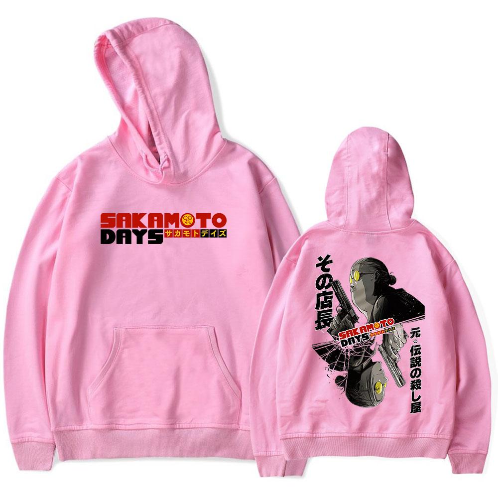 

Anime Sakamoto Days Taro Sakamoto Vintage 90s Hoodie Unisex Harajuku Hip-hop Streetwear Sweatshirt Spring and Autumn Fashion S