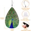 Teardrop Lightweight Faux Leather Earrings Women Dangle Earrings Fashion Jewelry Accessories