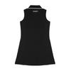 Trimer Sleeveless Dress Black