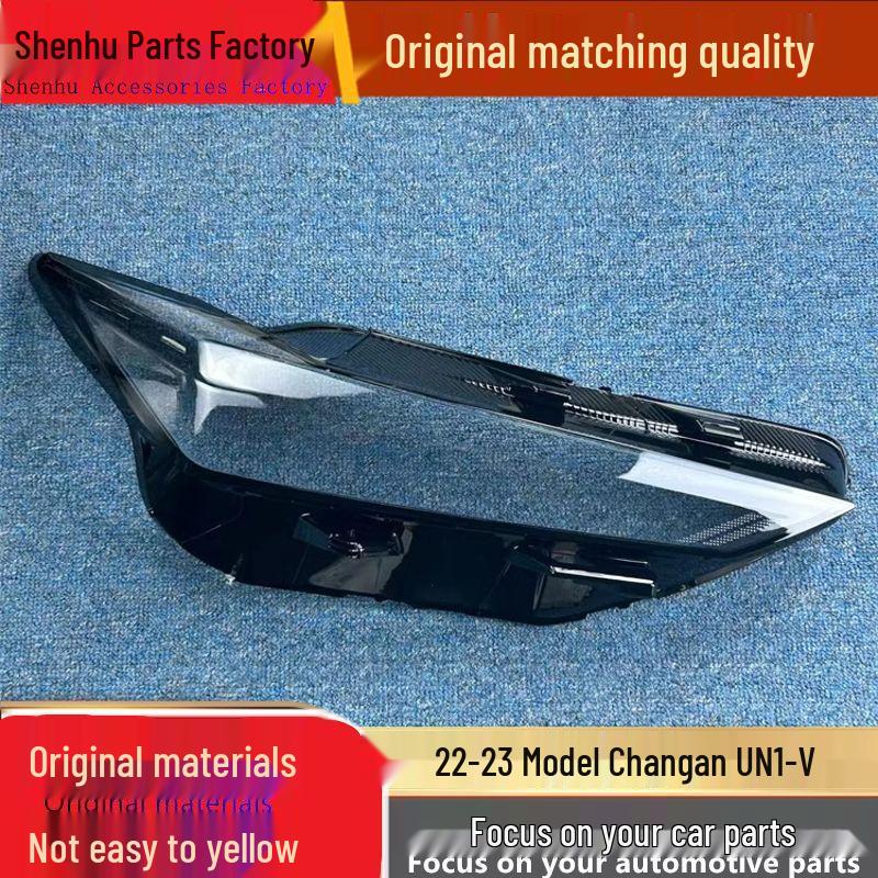 Transparent Headlight Cover for Changan UNI-V 2022-2023 Models Standard Driver Side without Glue