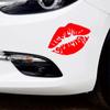 Kuss Lip Auto Aufkleber Auto Karosserie Fenster Stoßstange Windschutzscheibe Motorrad Helm LKW Fahrzeuge Autos Dekoration Zubehör