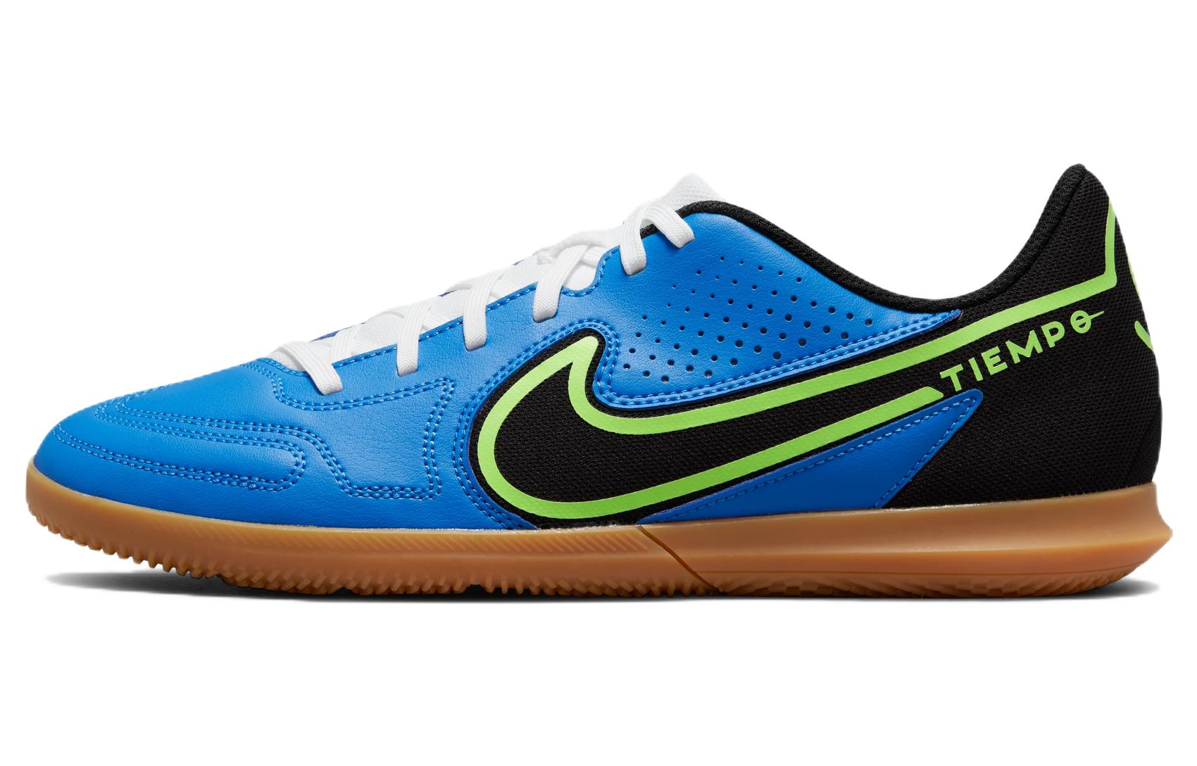 Nike Tiempo Legend 9 Club IC  Light Photo Blue Lime Glow  DA1189-403 46