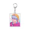 Demon Hunters Huntrix Kpop Saja Boys Acrylic Keychains Jewelry Rumi Zoey Jinu Mira Acrylic Pendant Keyring Decoration Fans Gifts
