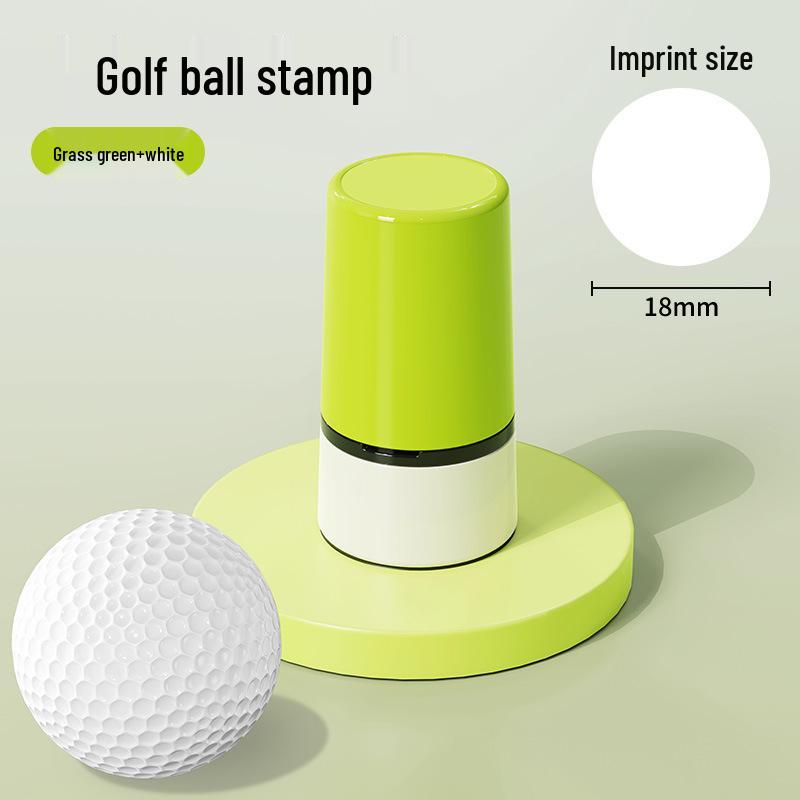 Quick-Dry Waterproof Golf Ball Marker Stamp - Various Patterns and Styles